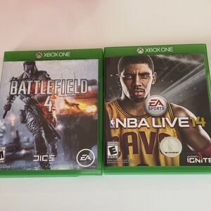 Xbox One Game Bundle - Green Cases